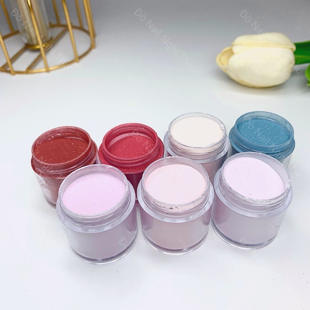 Bột đắp móng nail Jeliva NGHI THẢO hũ 10g, 30g