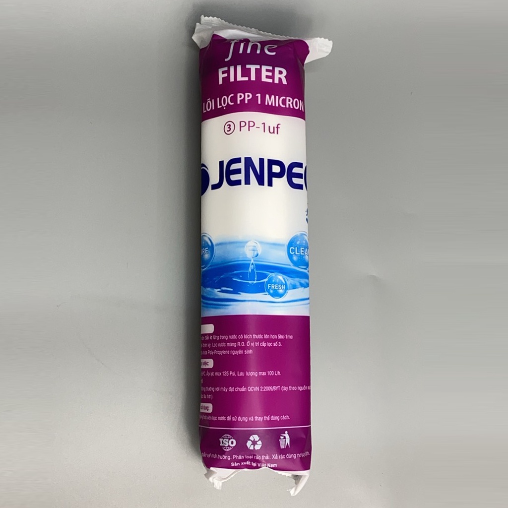 Lõi lọc nước số 1 Jenpec dùng cho tất cả các máy RO các hãng Aqua, Jenpec chính hãng cao cấp