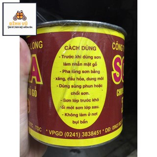 Sơn Ta màu cánh gián dùng cho gỗ