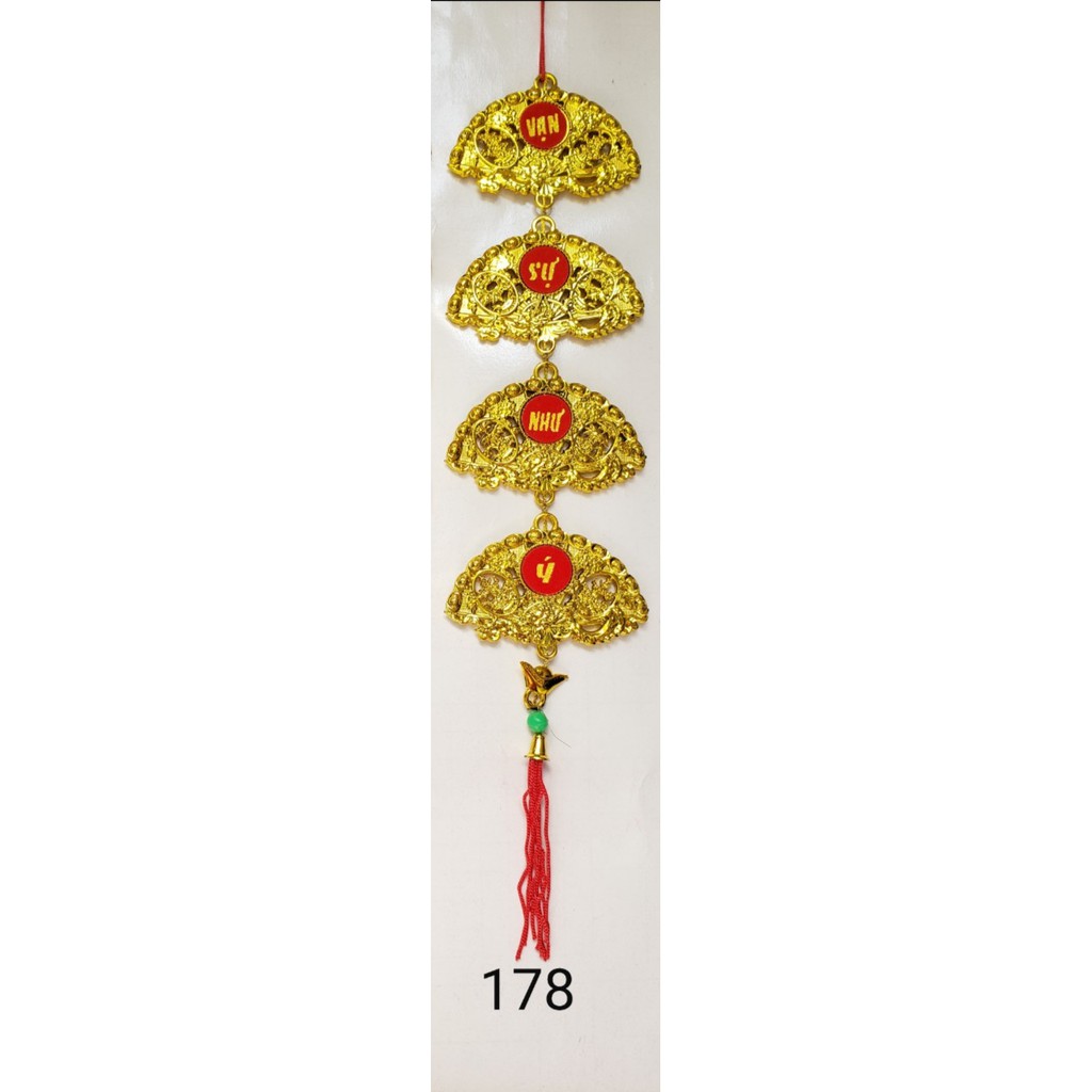 QUẠT TỨ QUÝ TRANG TRÍ TẾT - NK177.8.9