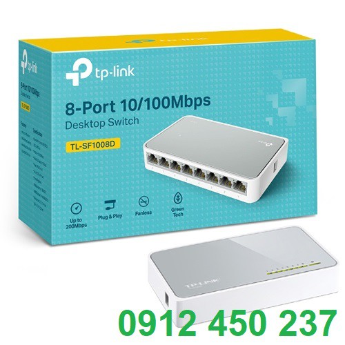 Switch TP-Link TL-SF1008D 8 port 10/100Mbps. Hàng chính hãng