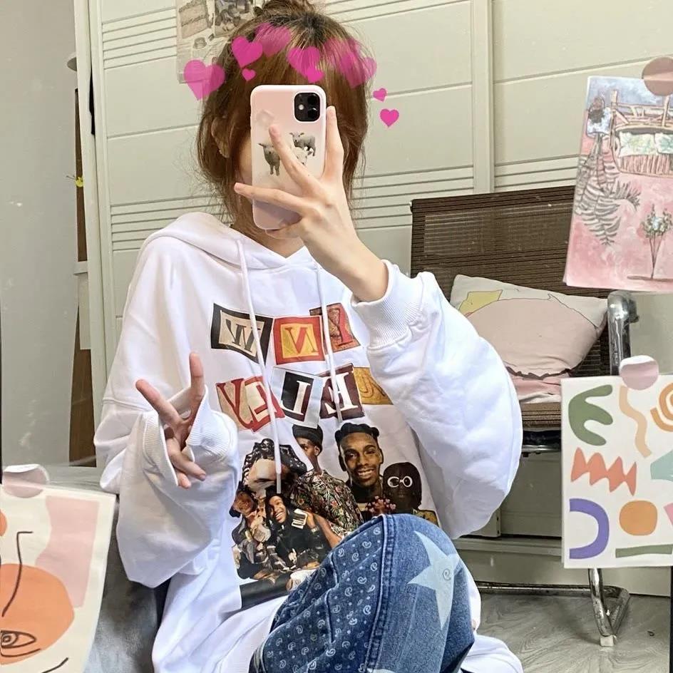 【Yuki】ÁO hoodie nam nữ  hình in cá tính nam nữ mặc đều chất hOT | BigBuy360 - bigbuy360.vn