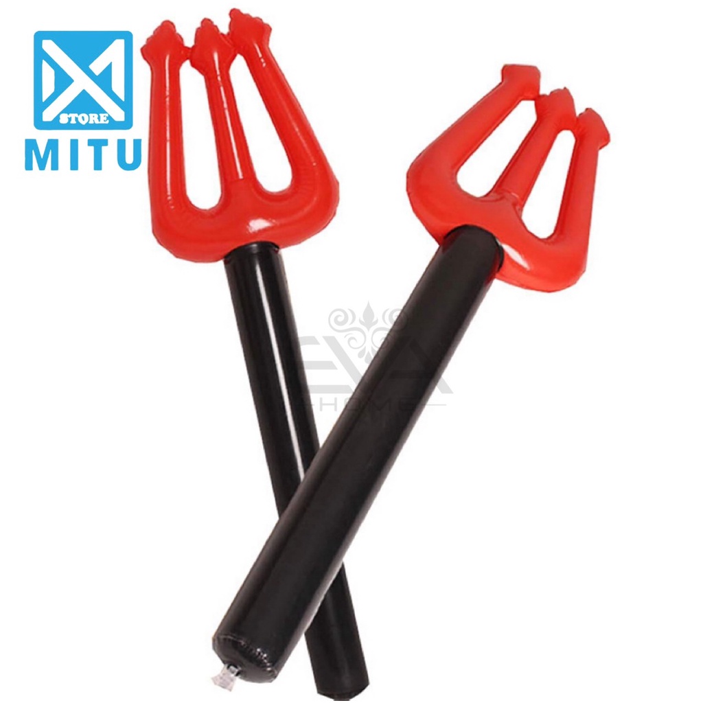 Đồ Chơi Bơm Hơi / Đồ Chơi Cây Đinh Ba Bơm Hơi 90 Cm Nhiều Màu Độc Đáo
