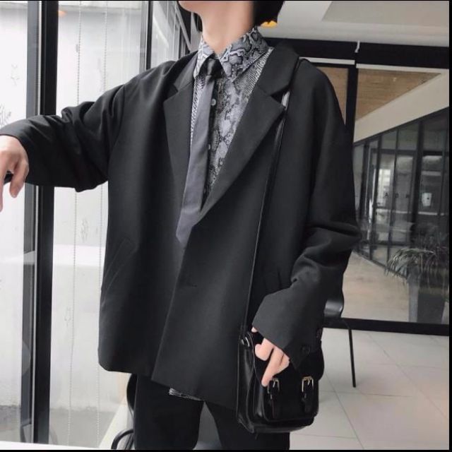 (xả lỗ)_Áo vest Blazer ulzzang form rộng trẻ trung