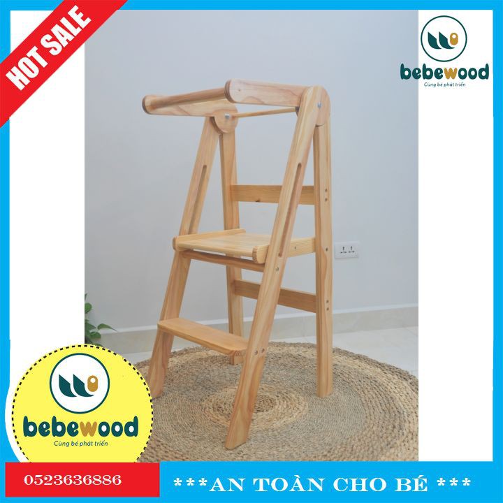 🌈🌈 Ghế Đứng Bếp Cho Bé - Bebewood🌈🌈