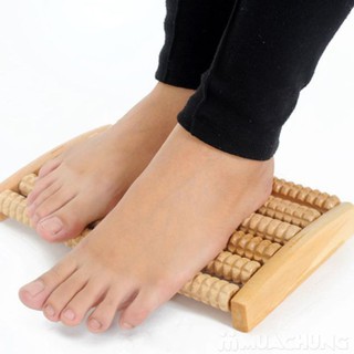 Massage chân bằng gỗ 6 hàng