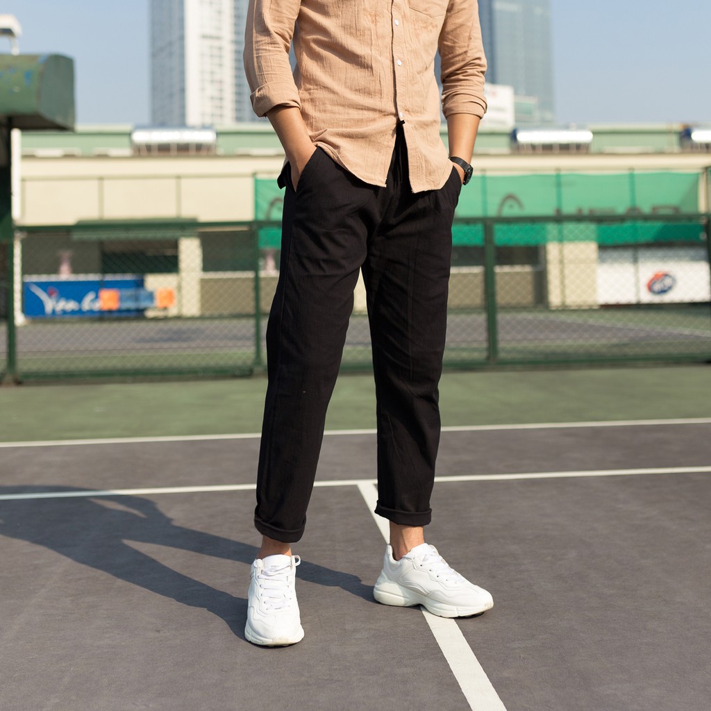 QUẦN BAGGY ĐŨI NAM Thời Trang Nam Cao Cấp Thương Hiệu Raacus (4 màu) | BigBuy360 - bigbuy360.vn