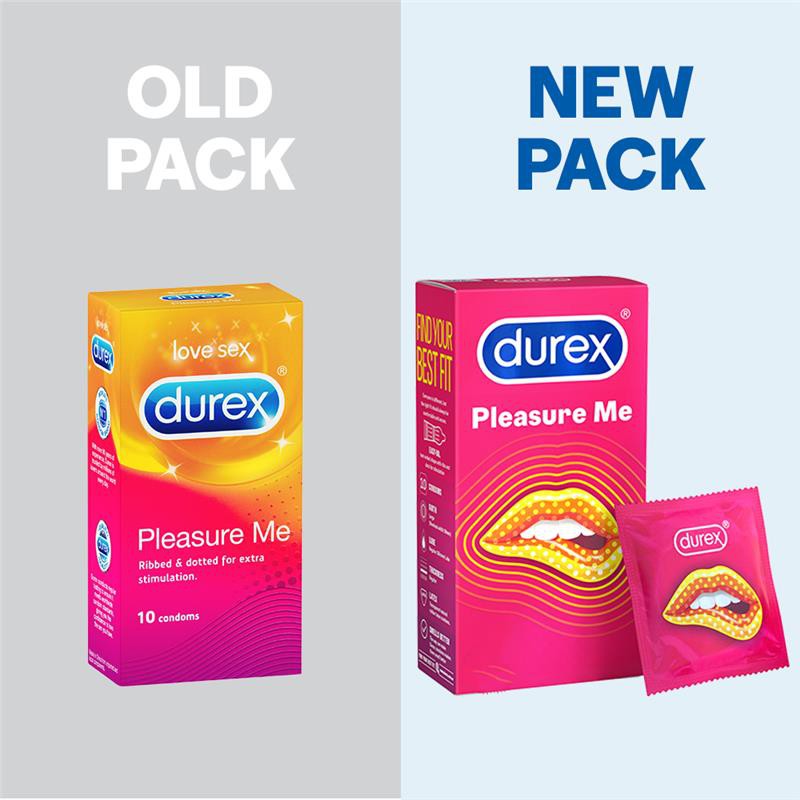 Bao cao su Durex  PLEASUREMAX CÓ GAI - PHIÊN BẢN MỚI - HỘP 12 CÁI