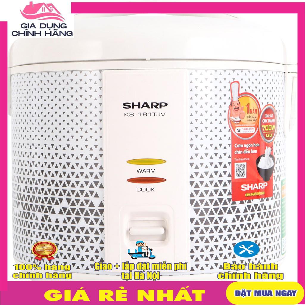 Nồi cơm điện Sharp KS-181TJV 1.8 lít