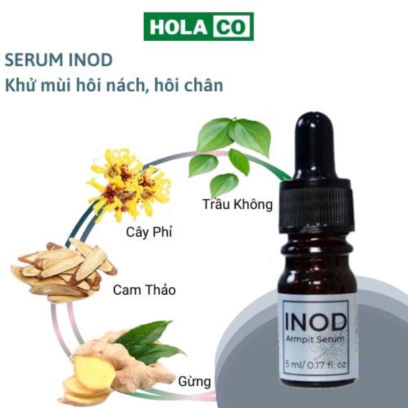 [Chính hãng] Serum Inod Huyền Phi - Dứt điểm hôi nách, hôi chân 100%