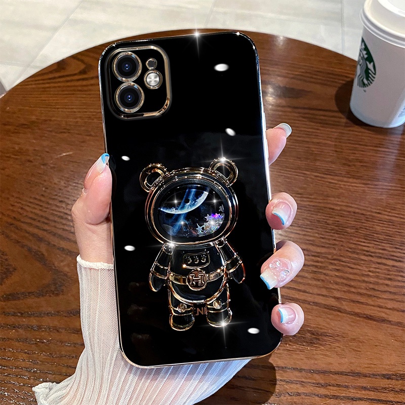 Ốp Điện Thoại Hình Gấu Trúc 3d Chống Sốc Cho iPhone 6 plus 6s plus 7 plus 8 plus xs max xr 11 pro max 12 pro max 13 pro max