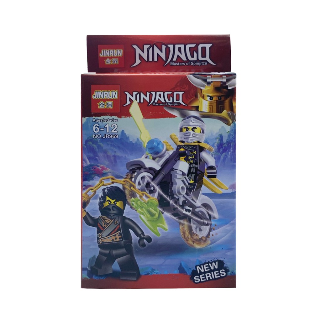 Đồ chơi xếp hình, lắp ráp NINJA tăng khả năng tư duy, chất liệu an toàn - Bộ Nhỏ - (Mã NO.JR969) - Giao mẫu ngẫu nhiên