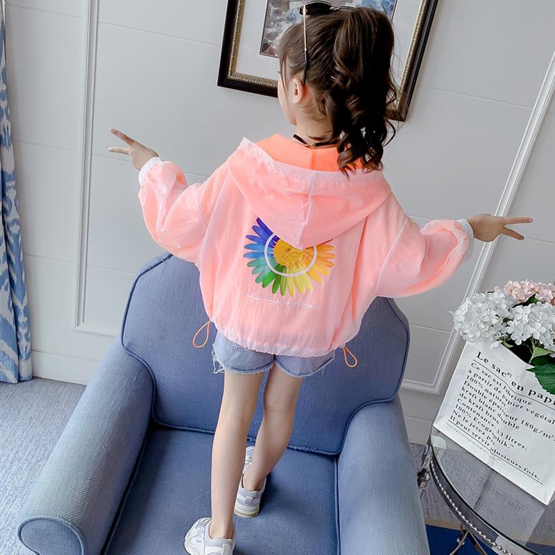 Áo Khoác Chống Nắng Thoáng Khí Phong Cách Phương Tây Dễ Thương Cho Bé Gái