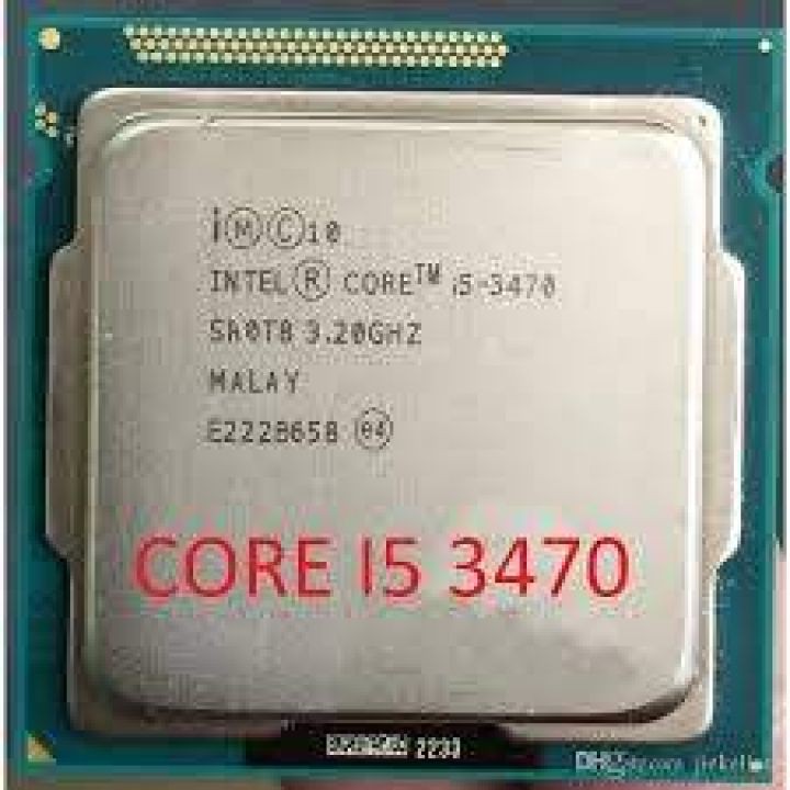 Bộ vi xử lý Intel CPU Core i5 3470 3.6GHz (4 lõi, 4 luồng) TẶNG KEO TẢN NHIỆT