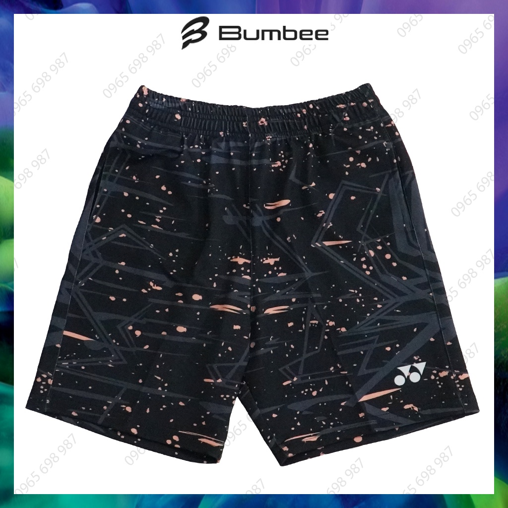 Quần cầu lông Yonex, quần chấm bi chất liệu cao cấp không xù