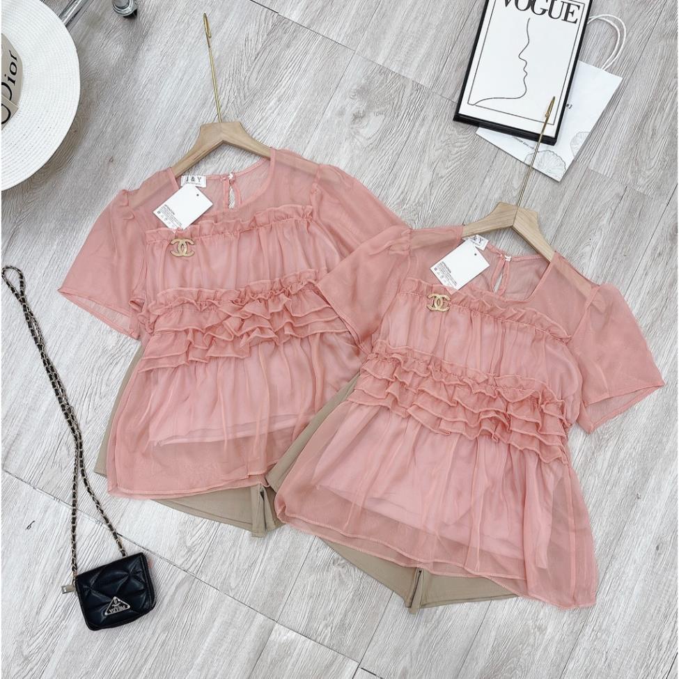 [ 𝐅𝐑𝐄𝐄 𝐒𝐇𝐈𝐏 ]   BỘ TƠ BÈO HỒNG QUẦN SHORT ĐÙI BE