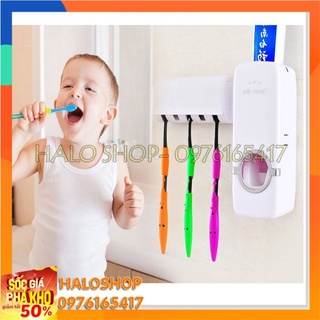 Dụng Cụ Để Bàn Chải Và Lấy Kem Đánh Răng Tự Động Touch Me