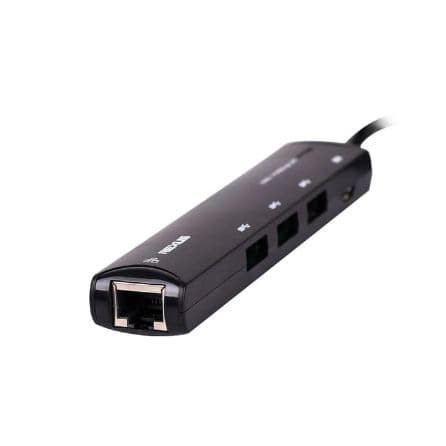 Bộ Hub Usb 3.1 H345 4 Cổng + Lan Rj45 Gigabit Type C - Rxh-345