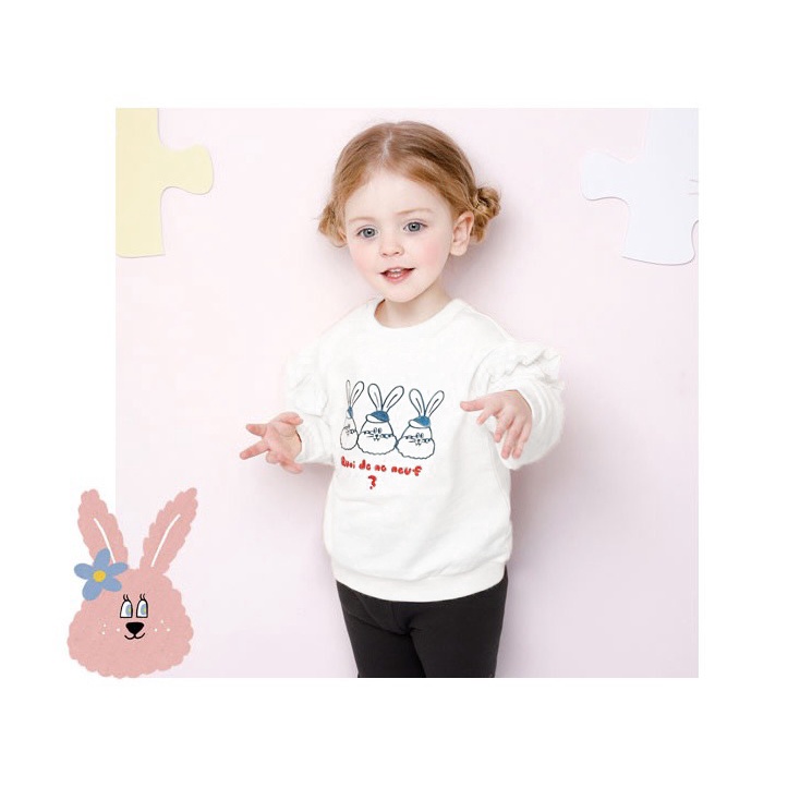 Bộ nỉ da cá hình thỏ cho bé gái BMI024