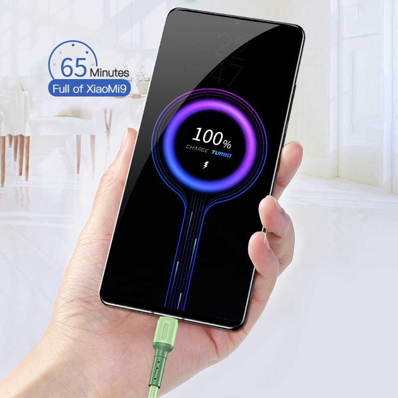 Dây Cáp Sạc Nhanh Usb Loại C 3 Trong 1 1.2m Cho ip