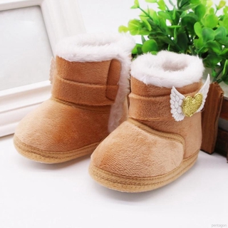 Giày Bốt Cổ Cao Thời Trang Dễ Thương Cho Bé