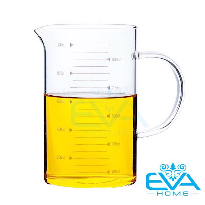 Ly Thuỷ Tinh Chia Vạch Đo Lường 1000 Ml