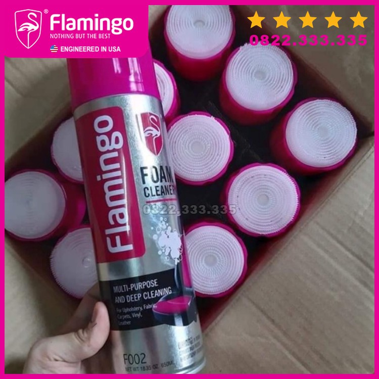 Bọt vệ sinh đa năng Flamingo Foam Cleaner F002 hàng chính hãng chất lượng cao ...