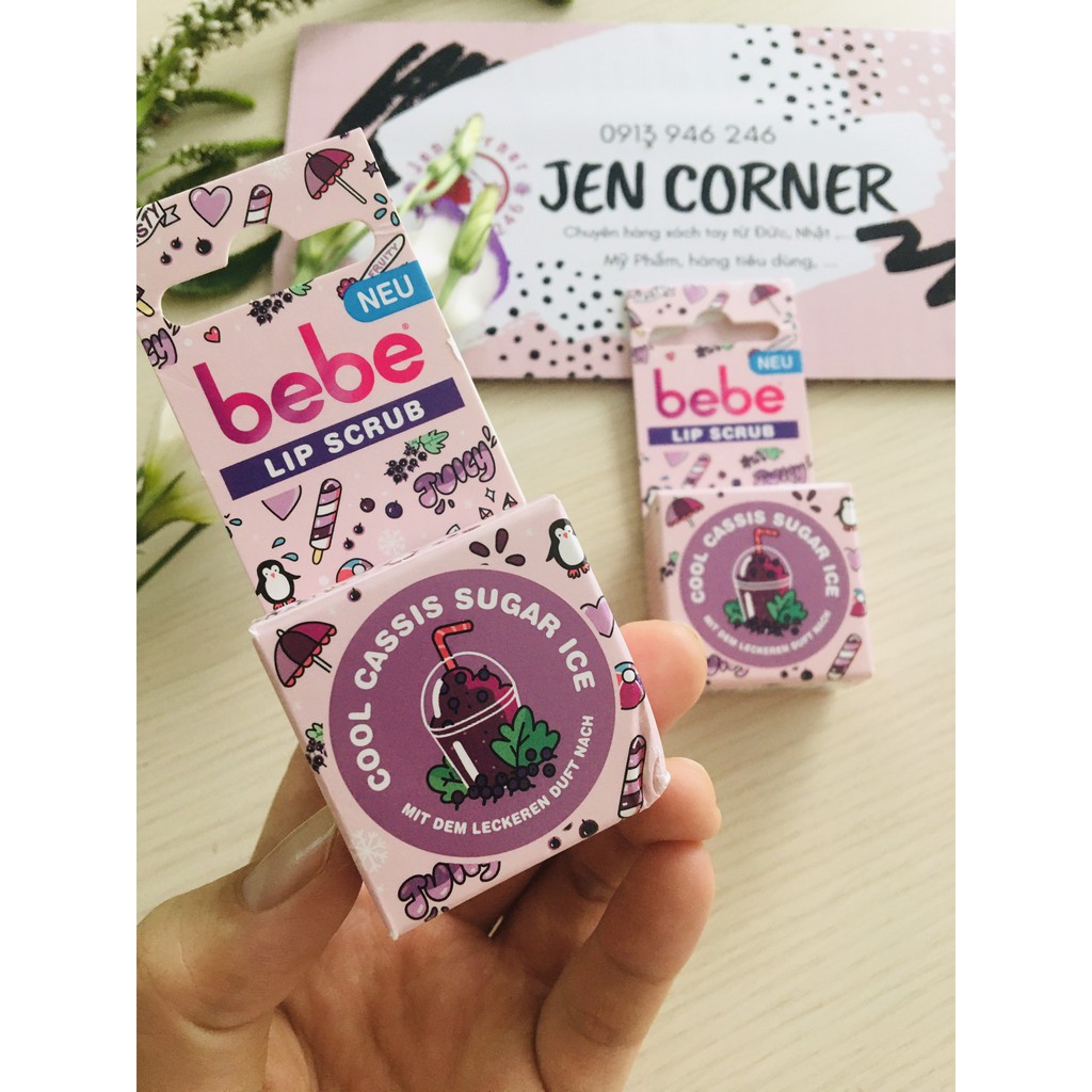 Tẩy tế bào chết môi Bebe Lipscrub