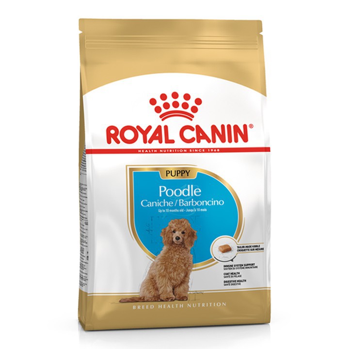 [Mã PETWOW giảm 8% đơn 250K] Thức ăn cho chó con Poodle dưới 10 tháng tuổi Royal canin poodle puppy 500gr