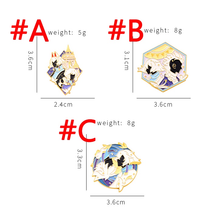 Trâm Cài Áo Hình Nhân Vật Hoạt Hình Dễ Thương
