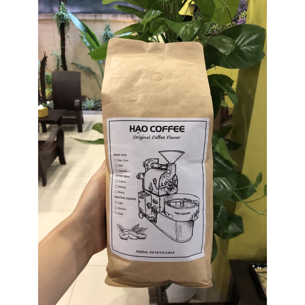 Cà phê Robusta nguyên chất 100% Không pha trộn - Không tẩm ướp - Không hương liệu