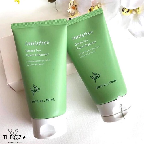 Sữa Rửa Mặt Trà Xanh Innisfree Green Tea Cleansing Foam  Chính Hãng 150ML