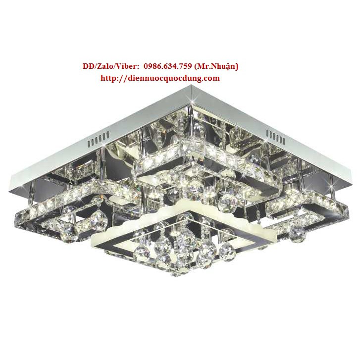 Đèn mâm vuông LED áp trần NC80117 LED