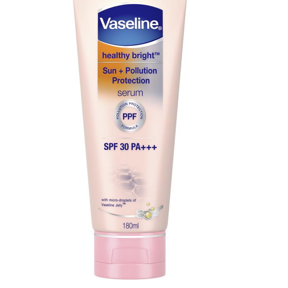 ! Serum dưỡng thể sáng da Vaseline Spf 30 180 Ml