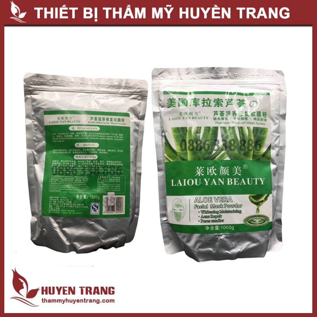 Mặt Nạ Lô Hội Nha Đam Cho Da Mụn - Mỹ Phẩm Chăm Sóc Da Dầu - Thẩm Mỹ Huyền Trang NANOCEE