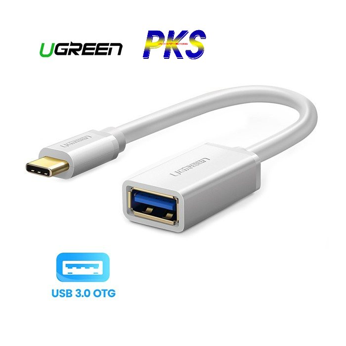 Cáp OTG USB Type C to USB 3.0 mạ vàng cao cấp Ugreen 30702 - hàng chính hãng