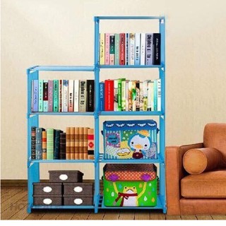Giá để sách đôi 7 ngăn, kệ sách