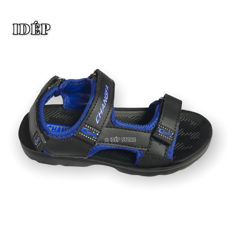 Dép sandal trẻ em quai dán đi học ChangFa GL014- đế Da PU đúc nguyên khối êm chân thời trang cao cấp cho bé 𝐢𝐃𝐄́𝐏
