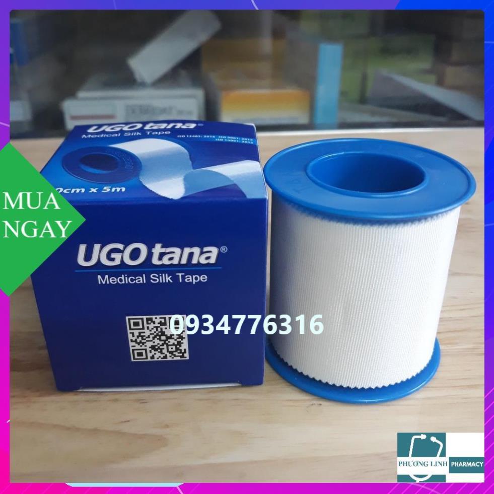 Băng dính cuộn vải lụa y tế zilgo 1.5cmx5m - độ dính cao, băng keo mềm sơ cứu vết thương