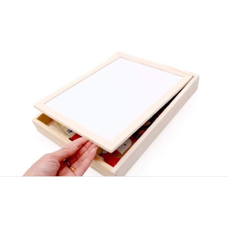 bảng ghép tranh nam châm đa năng cho bé thỏa sức sáng tạo