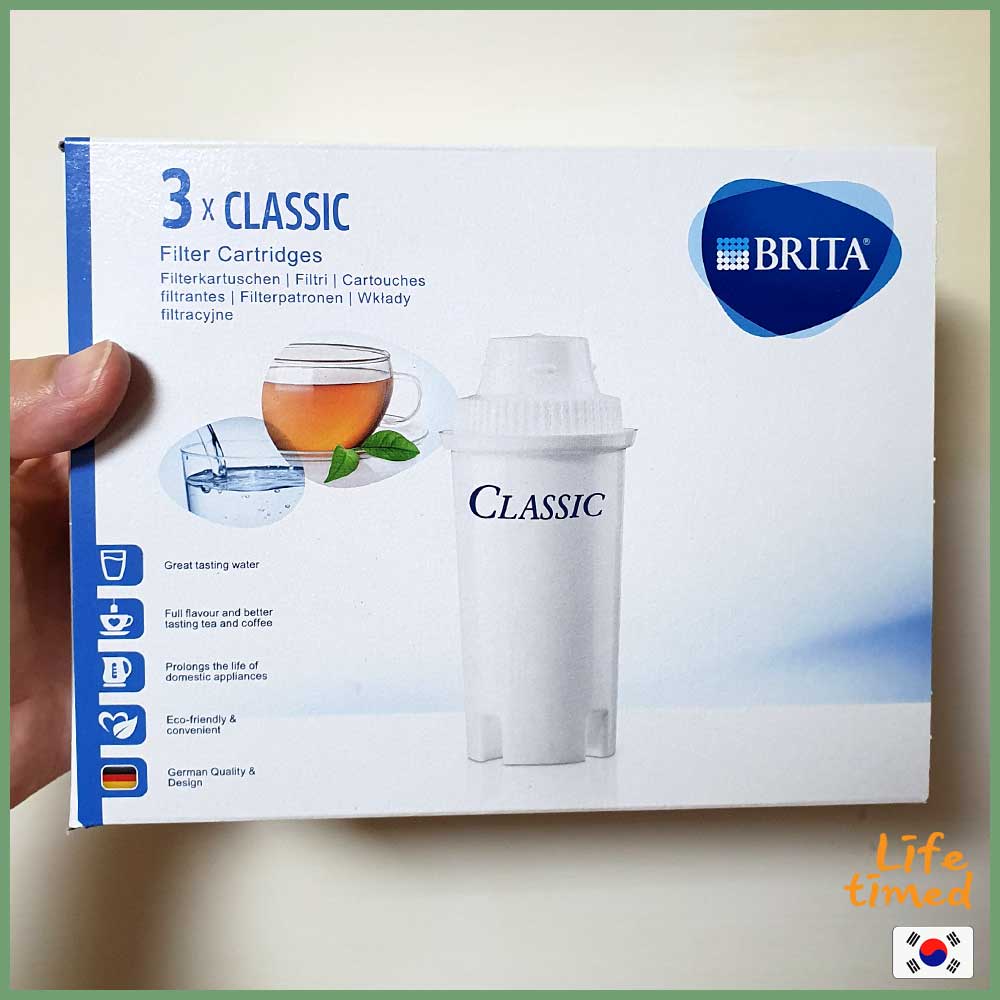 Brita Classic Water Filter Cartridge 3p (Bộ lọc nước Brita Classic)