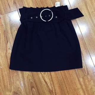 Chân váy zara đen authentic