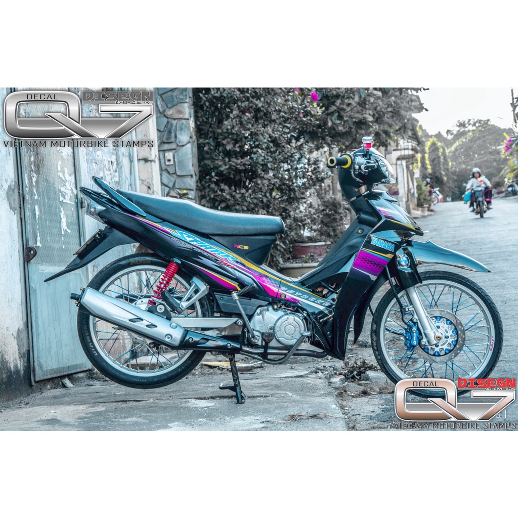 Tem Rời Sirius 110 Hồng Đen