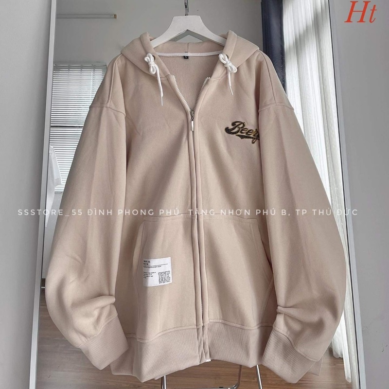 Áo khoác nỉ cotton BEE HT12