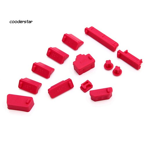 Bộ 13 Nắp Silicone Chống Bụi Cho Laptop Notebook