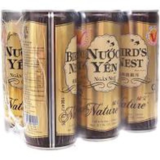 Lốc 6 lon ( Loại 1 ) Nước yến ngân nhĩ Nature lon 240ml