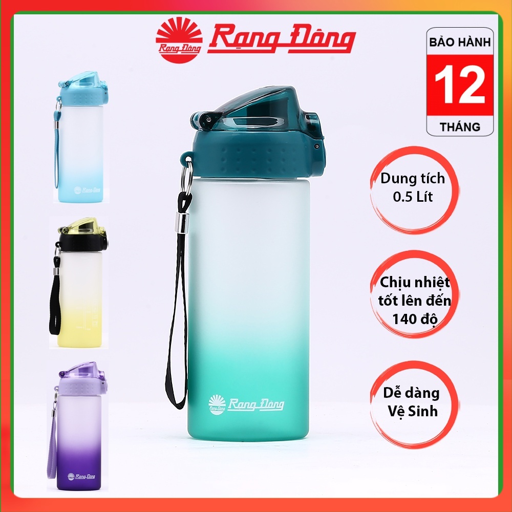 Bình nước cầm tay 500ml Rạng Đông RD-05P1