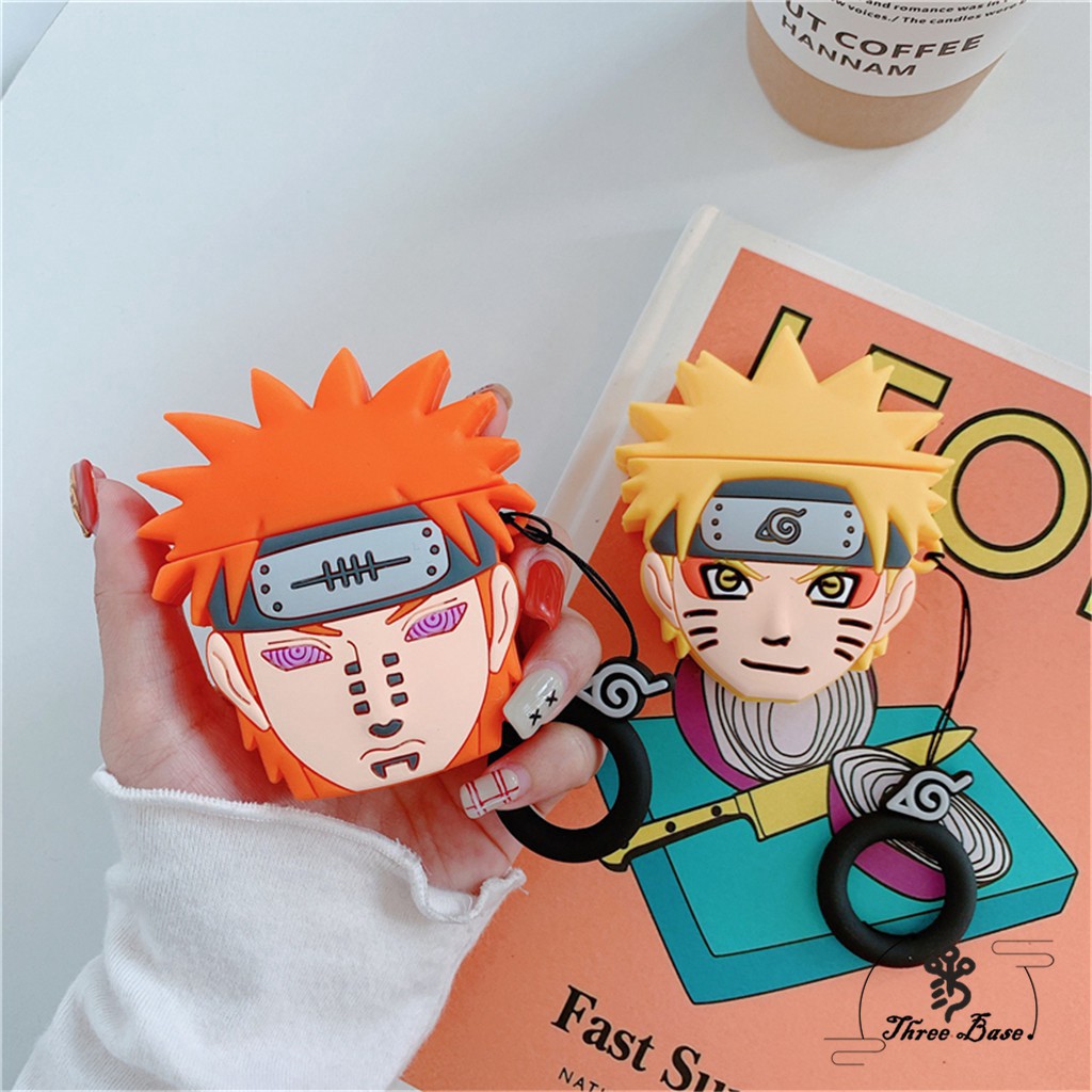 Vỏ Bọc Bảo Vệ Hộp Sạc Tai Nghe Hình Nhân Vật Hoạt Hình Naruto Dễ Thương Cho Airpod Pro Gen2 | BigBuy360 - bigbuy360.vn