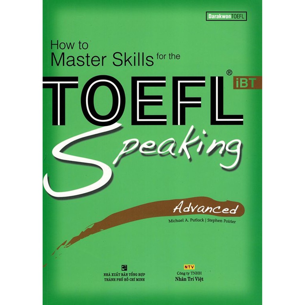 Sách - How To Master Skills For The TOEFL iBT Speaking Advanced (Kèm CD)