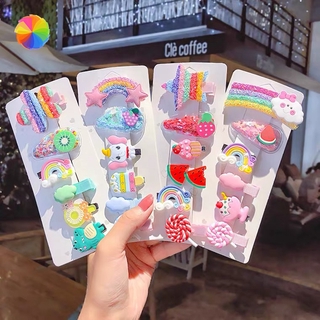 Kẹp Tóc Cầu Vồng Dễ Thương Cho Bé Gái